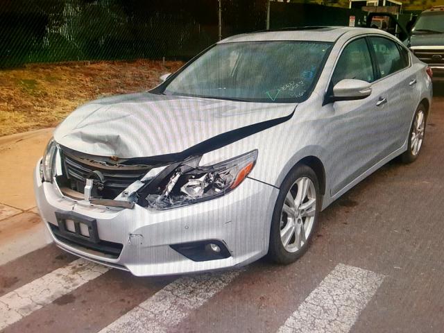 1N4BL3AP4HC134927 - 2017 NISSAN ALTIMA 3.5 SILVER photo 2