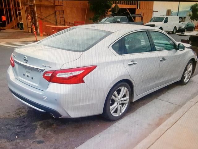 1N4BL3AP4HC134927 - 2017 NISSAN ALTIMA 3.5 SILVER photo 4