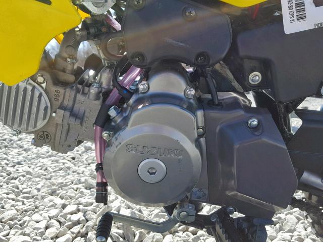 JS1JA423XK2101029 - 2019 SUZUKI DR-Z50 L YELLOW photo 7