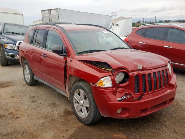 1J4FT47B39D139863 - 2009 JEEP COMPASS SP RED photo 1