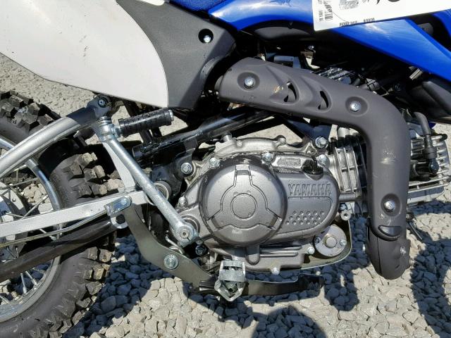 JYACE2537JA002381 - 2018 YAMAHA TT-R110E BLUE photo 9