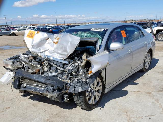 4T1BK3DB1BU394941 - 2011 TOYOTA AVALON BAS SILVER photo 2