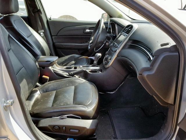 1G11H5SL1EF209455 - 2014 CHEVROLET MALIBU LTZ 银色 照片 5