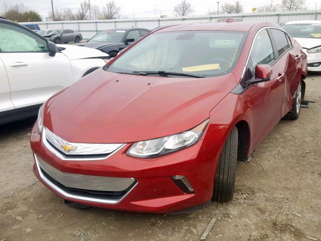 1G1RD6S54JU154947 - 2018 CHEVROLET VOLT PREMI RED photo 2