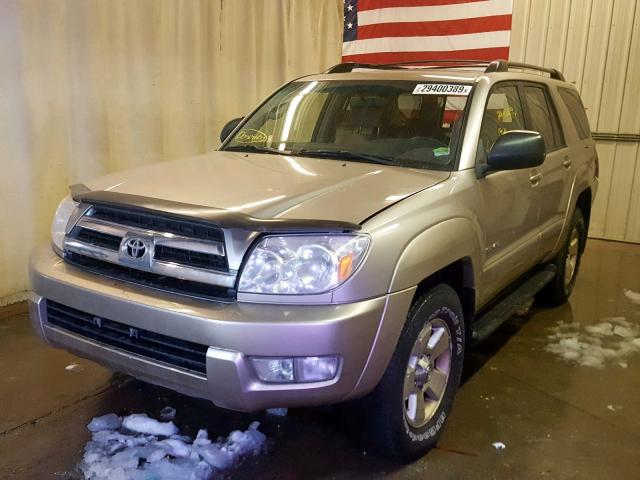 JTEBU14RX50056011 - 2005 TOYOTA 4RUNNER SR TAN photo 2