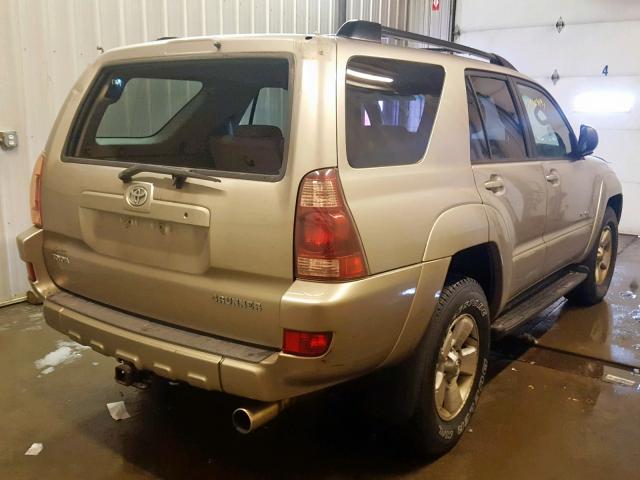 JTEBU14RX50056011 - 2005 TOYOTA 4RUNNER SR TAN photo 4