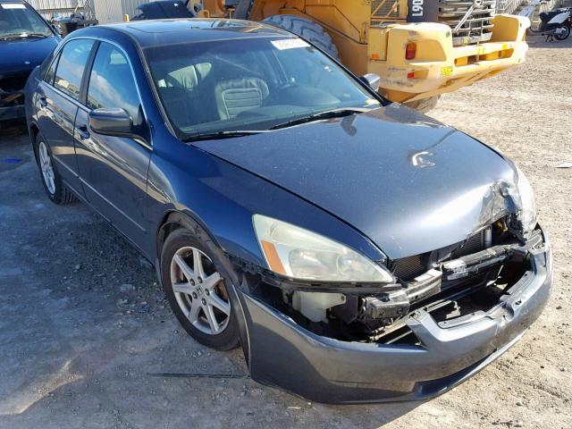 1HGCM66584A040125 - 2004 HONDA ACCORD EX GRAY photo 1