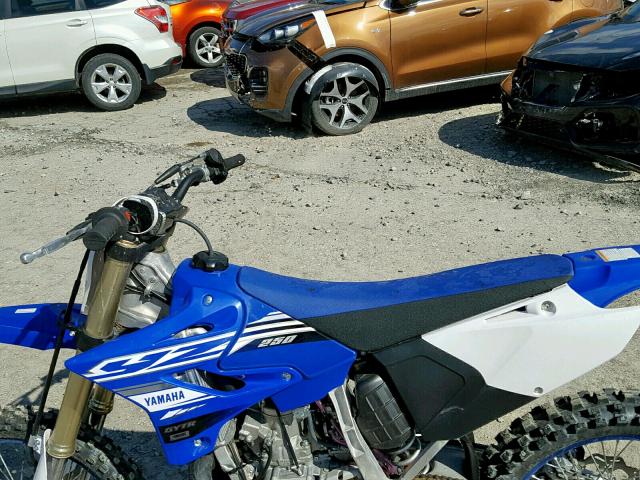 JYACG23C3KA036770 - 2019 YAMAHA YZ250 BLUE photo 5