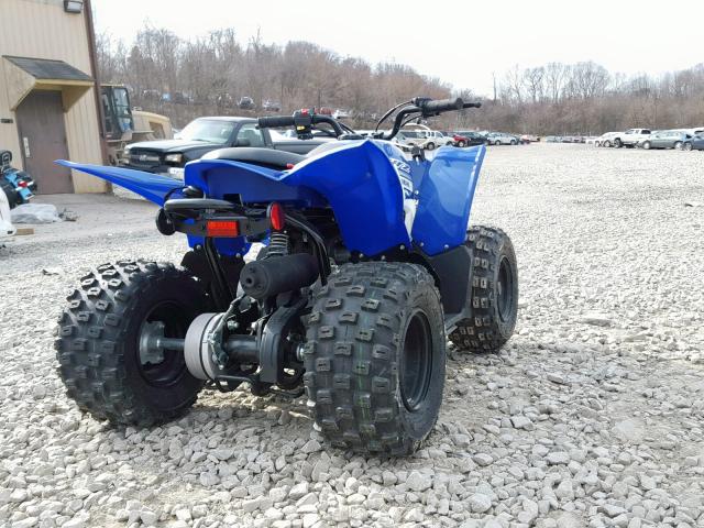 RF3AA0337KT007129 - 2019 YAMAHA YFZ50 BLUE photo 3