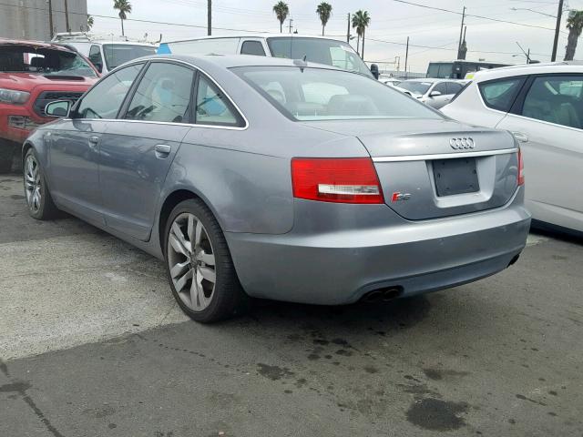 WAUGN94F77N080524 - 2007 AUDI S6 QUATTRO SILVER photo 3