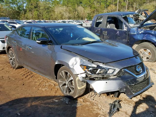 1N4AA6AP6JC368396 - 2018 NISSAN MAXIMA 3.5 BLUE photo 1