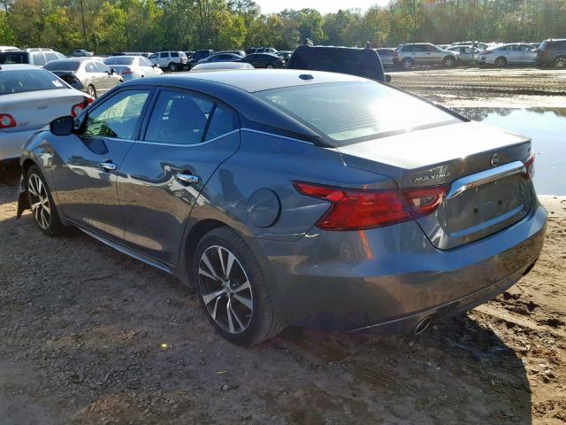 1N4AA6AP6JC368396 - 2018 NISSAN MAXIMA 3.5 BLUE photo 3