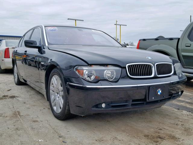 WBAGN63413DR16729 - 2003 BMW 745 LI BLACK photo 1