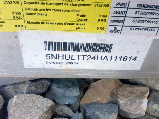 5NHULTT24HA111614 - 2017 UTILITY TRAILER Ağ foto 10