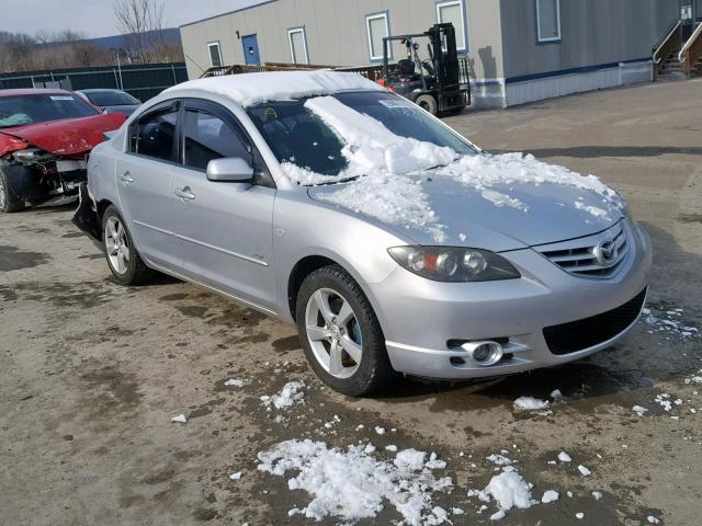 JM1BK323551247642 - 2005 MAZDA 3 S SILVER photo 1