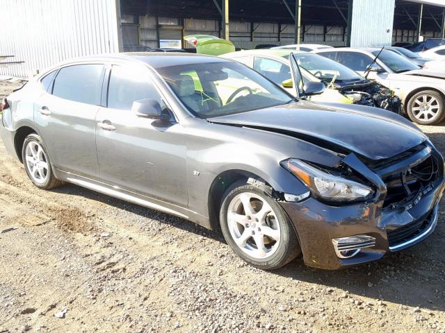 JN1BY1PP4FM600177 - 2015 INFINITI Q70L 3.7 GRAY photo 1