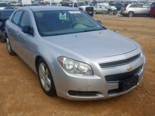 1G1ZB5EB0A4141615 - 2010 CHEVROLET MALIBU LS SILVER photo 1