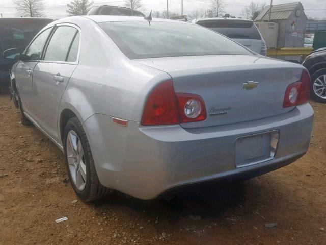 1G1ZB5EB0A4141615 - 2010 CHEVROLET MALIBU LS SILVER photo 3