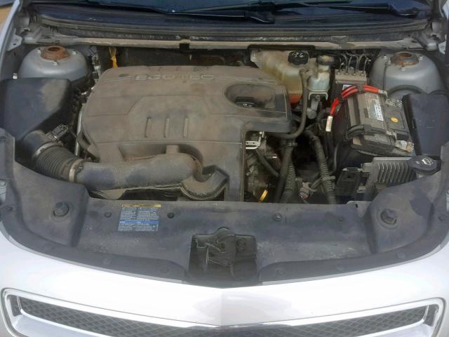 1G1ZB5EB0A4141615 - 2010 CHEVROLET MALIBU LS SILVER photo 7