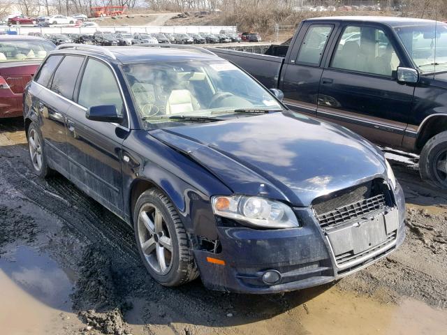 WAUKH78EX7A084730 - 2007 AUDI A4 3.2 AVA BLUE photo 1