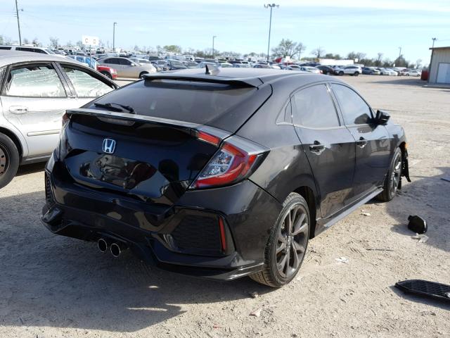 SHHFK7H41JU207356 - 2018 HONDA CIVIC SPOR BLACK photo 4