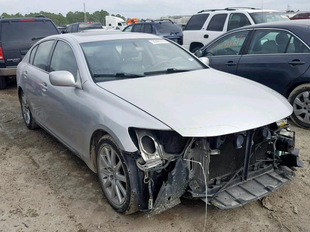 JTHBH96S465030241 - 2006 LEXUS GS 300 SILVER photo 1