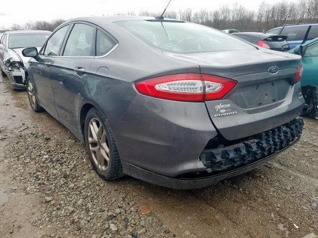 3FA6P0HD2ER147866 - 2014 FORD FUSION SE  photo 3