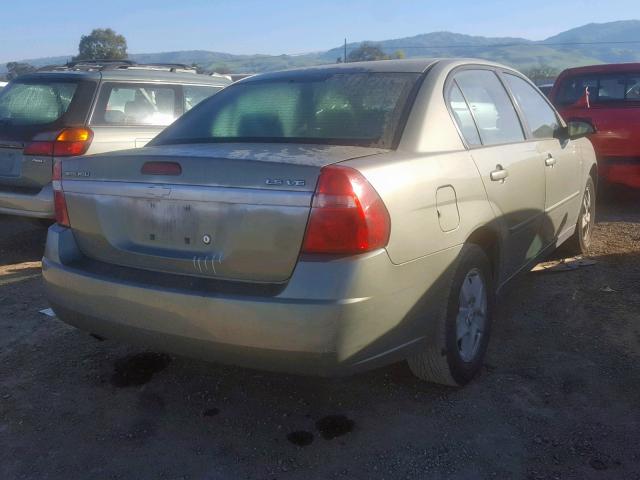 1G1ZT54844F115532 - 2004 CHEVROLET MALIBU LS GREEN photo 4
