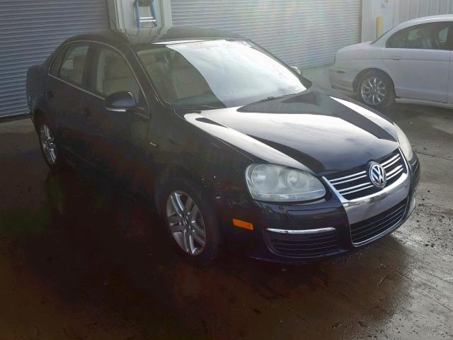 3VWEF71K07M166827 - 2007 VOLKSWAGEN JETTA WOLF BLACK photo 1