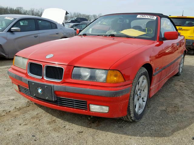 WBABK8329TET94617 - 1996 BMW 328 IC AUT RED photo 2