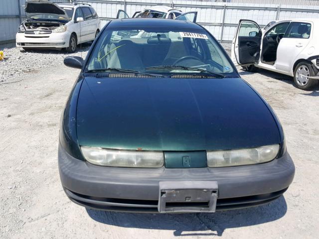 1G8ZG528XTZ103696 - 1996 SATURN SL1 GREEN photo 9