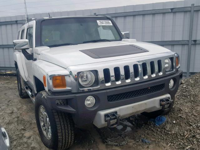 5GTEN43L888202336 - 2008 HUMMER H3 LUXURY WHITE photo 1