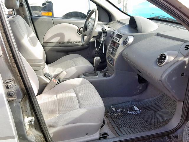 1G8AJ55FX7Z163279 - 2007 SATURN ION LEVEL SILVER photo 5