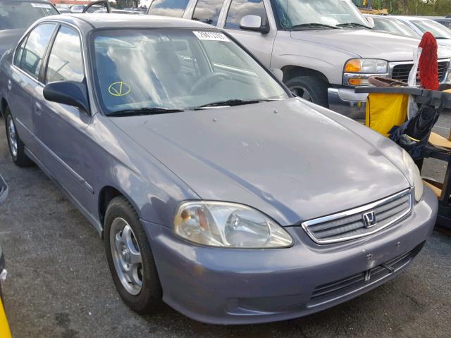 2HGEJ6611XH517983 - 1999 HONDA CIVIC BASE GRAY photo 1