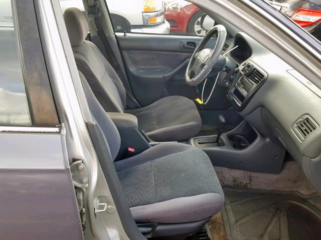 2HGEJ6611XH517983 - 1999 HONDA CIVIC BASE GRAY photo 5