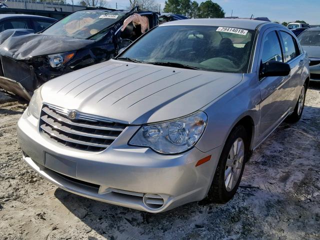 1C3LC46B39N524400 - 2009 CHRYSLER SEBRING LX SILVER photo 2