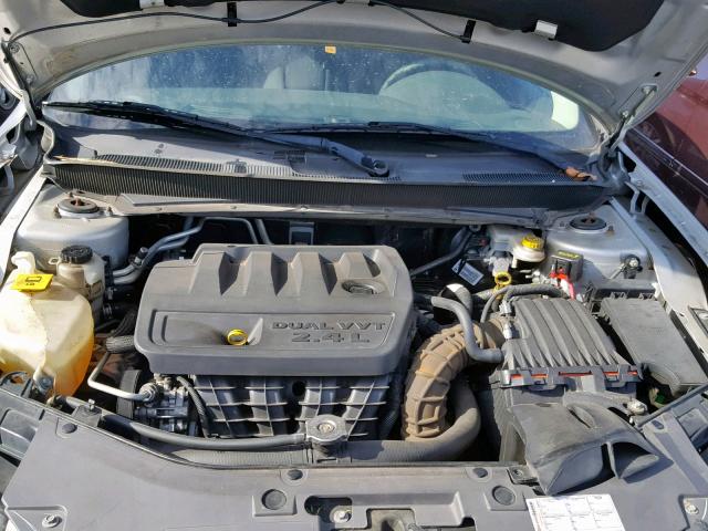 1C3LC46B39N524400 - 2009 CHRYSLER SEBRING LX SILVER photo 7