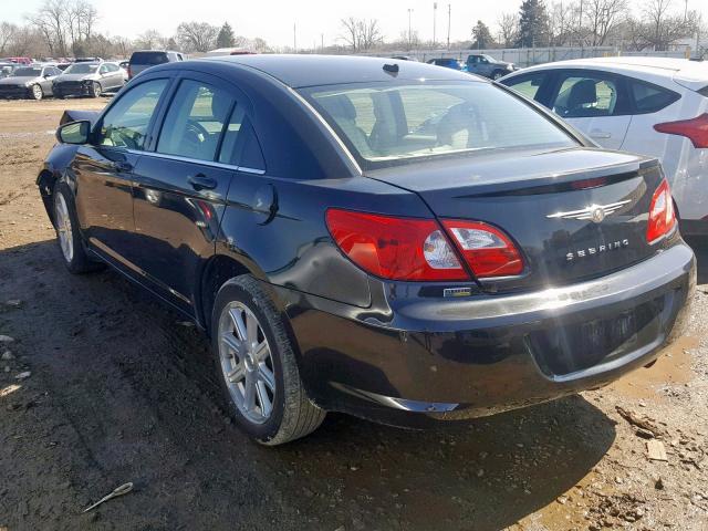 1C3LC56R38N107893 - 2008 CHRYSLER SEBRING TO BLACK photo 3