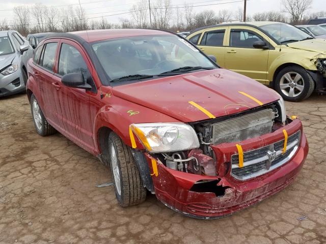 1B3HB48A49D237065 - 2009 DODGE CALIBER SX RED photo 1