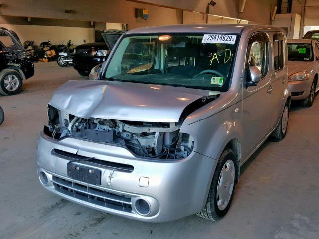 JN8AZ28R39T114972 - 2009 NISSAN CUBE BASE SILVER photo 2