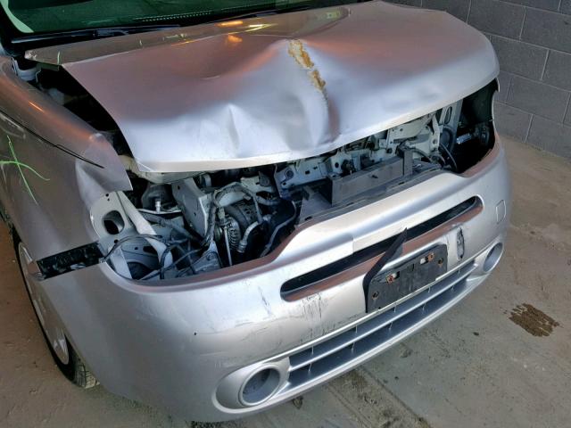 JN8AZ28R39T114972 - 2009 NISSAN CUBE BASE SILVER photo 9