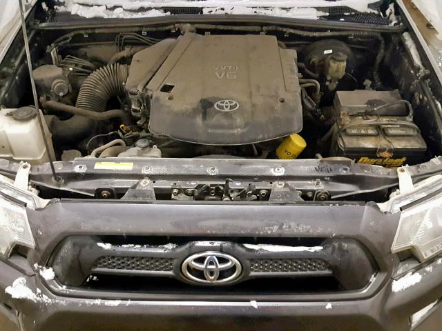 5TFUU4EN4DX057526 - 2013 TOYOTA TACOMA GRAY photo 7