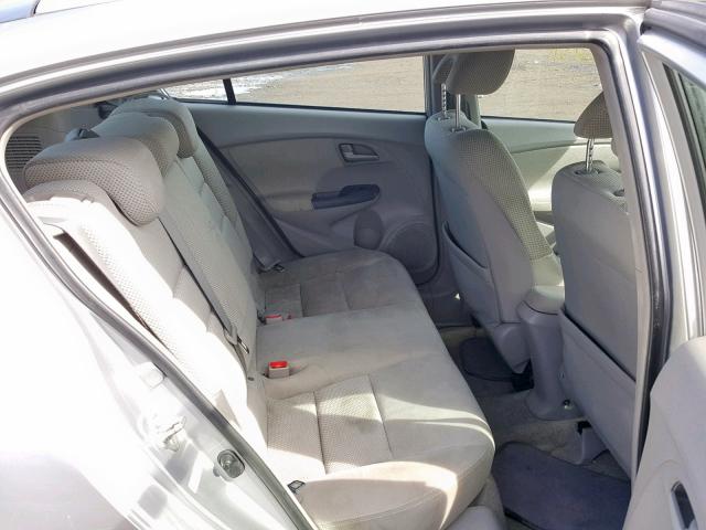 JHMZE2H71AS023152 - 2010 HONDA INSIGHT EX SILVER photo 6