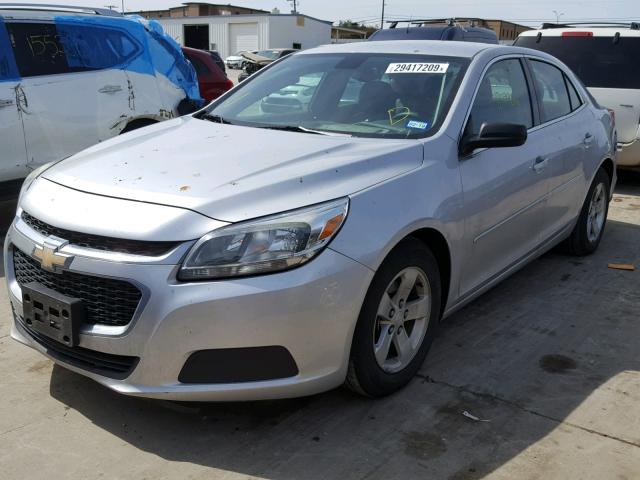 1G11B5SL5EF203546 - 2014 CHEVROLET MALIBU LS SILVER photo 2