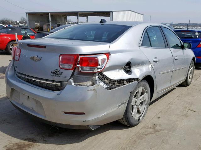 1G11B5SL5EF203546 - 2014 CHEVROLET MALIBU LS SILVER photo 4