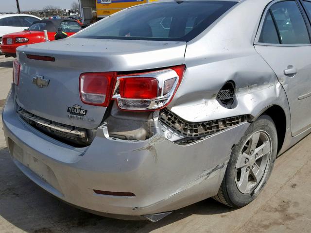 1G11B5SL5EF203546 - 2014 CHEVROLET MALIBU LS SILVER photo 9