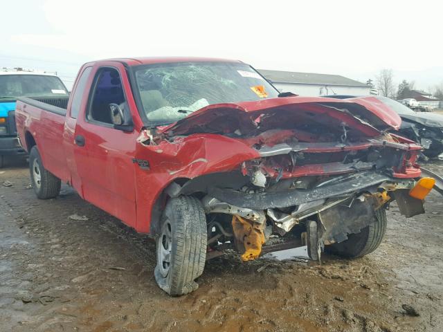 2FTRX18W54CA42941 - 2004 FORD F-150 HERI RED photo 1