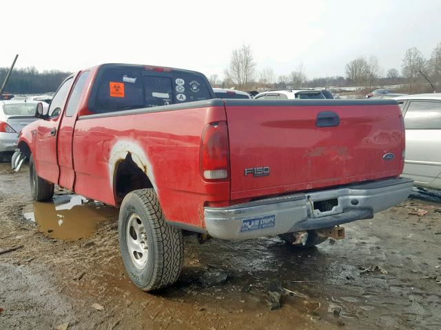 2FTRX18W54CA42941 - 2004 FORD F-150 HERI RED photo 3