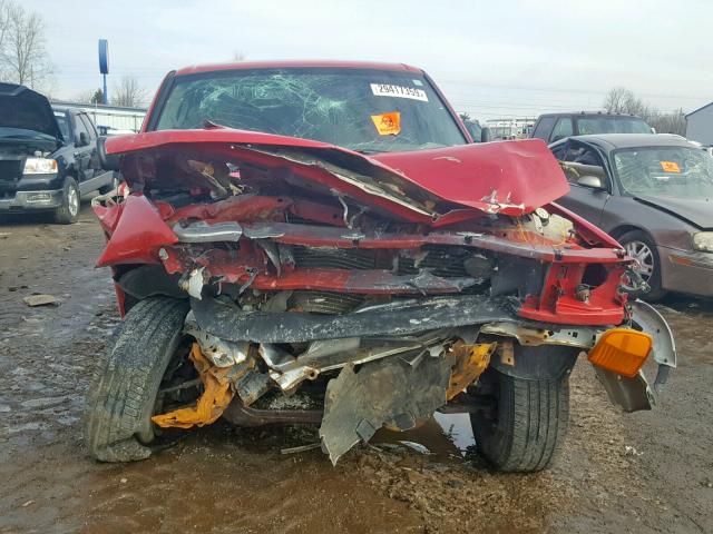 2FTRX18W54CA42941 - 2004 FORD F-150 HERI RED photo 9