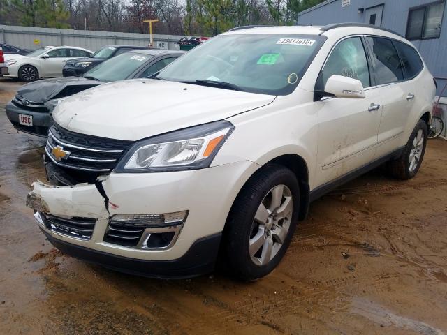 1GNKRJKD9EJ175182 - 2014 CHEVROLET TRAVERSE LTZ  photo 2